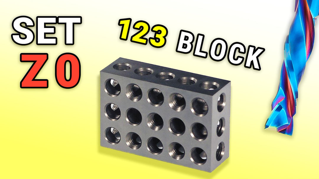 Set Z0 on your CNC Router with a 1-2-3 Block