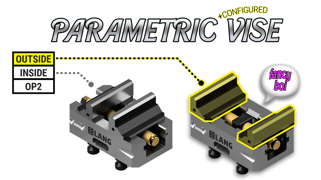 Setup Parametric, Configured CNC Vise in Fusion 360