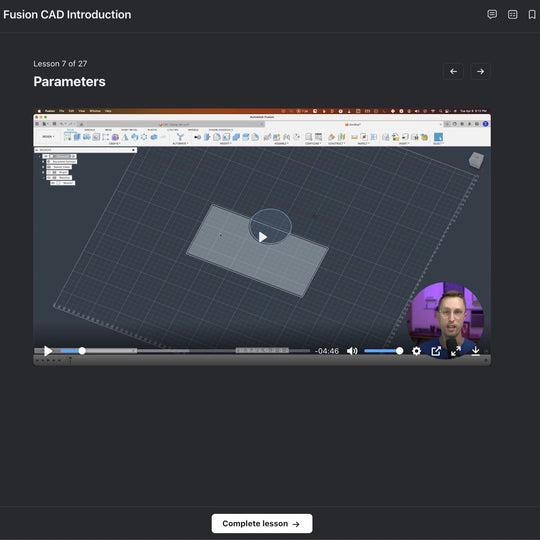 Fusion CAD Introduction Training