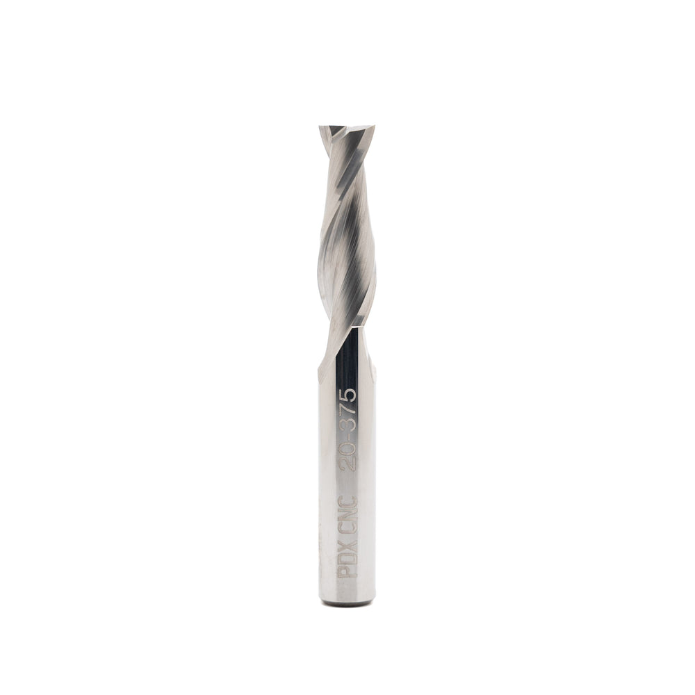 20-375 – 3/8 x 1.25" - Upcut Spiral 2 Flute Carbide End Mill