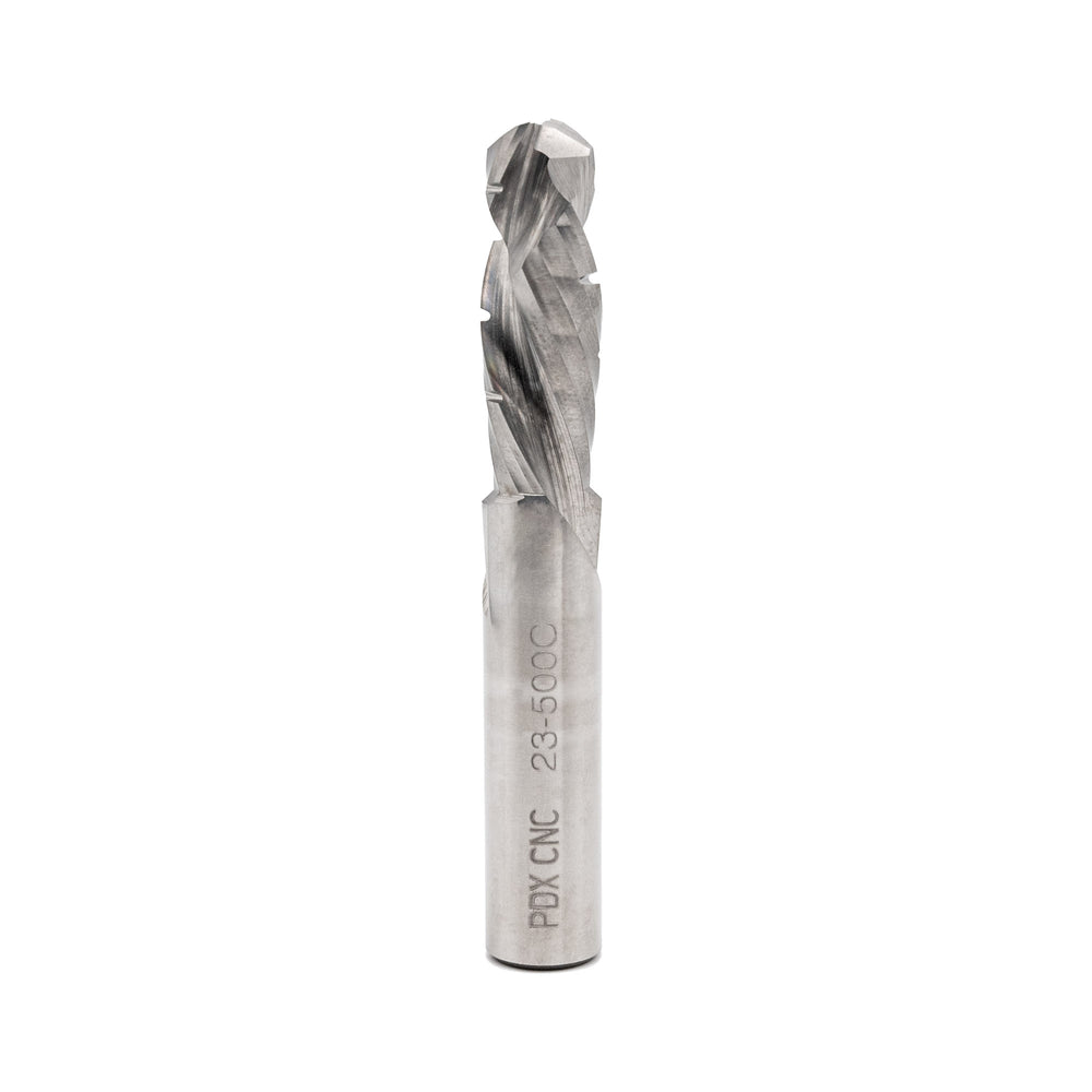 23-500C – 1/2 x 1.5" - Compression Spiral Chip Breaker 2 Flute Carbide End Mill