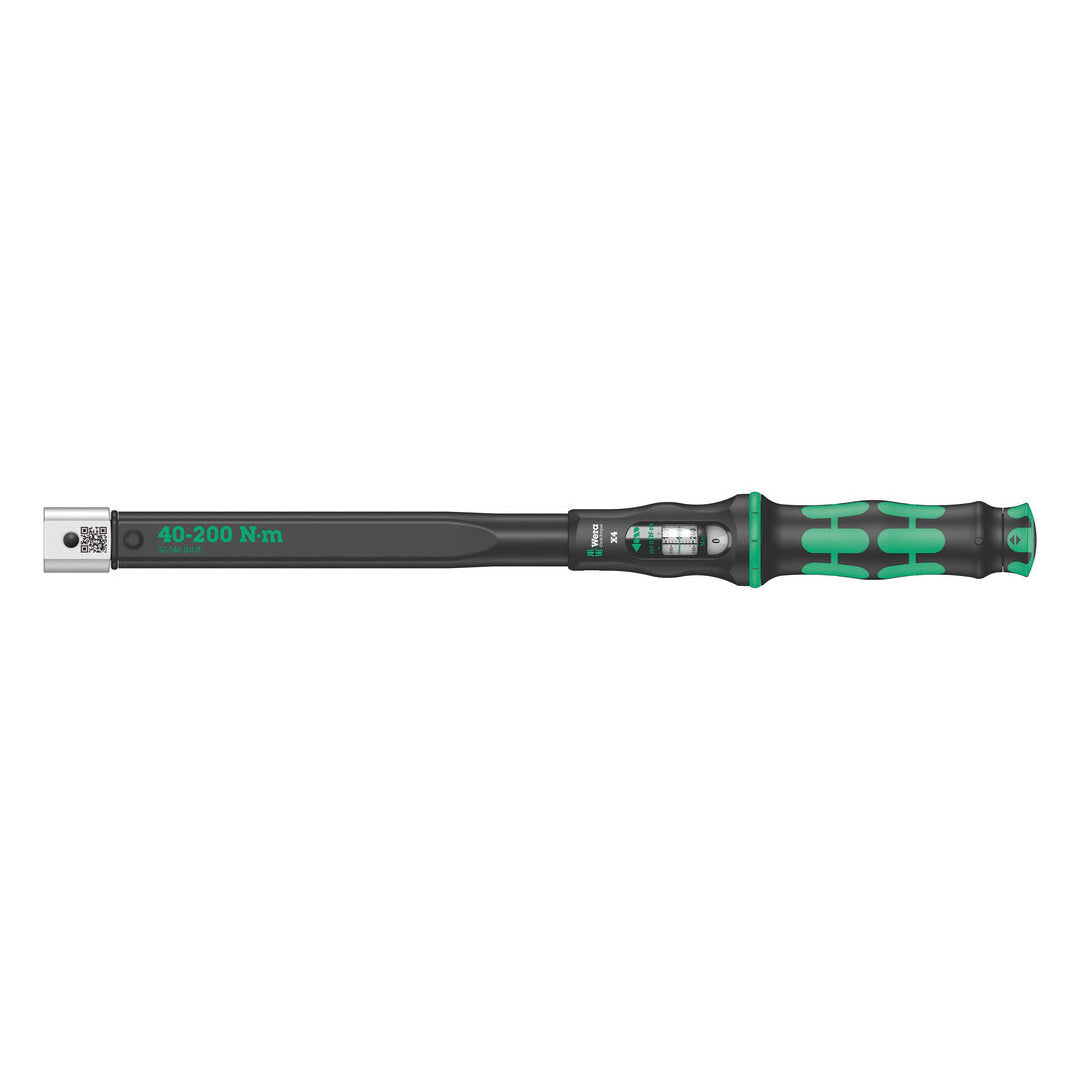 Wera Click-Torque X 4 Torque Wrench, 40-200 Nm, 14x1m