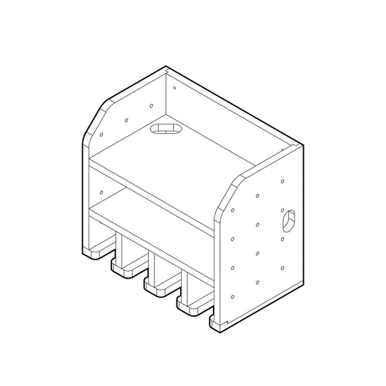 Cordless Power Tool Holder CNC Files
