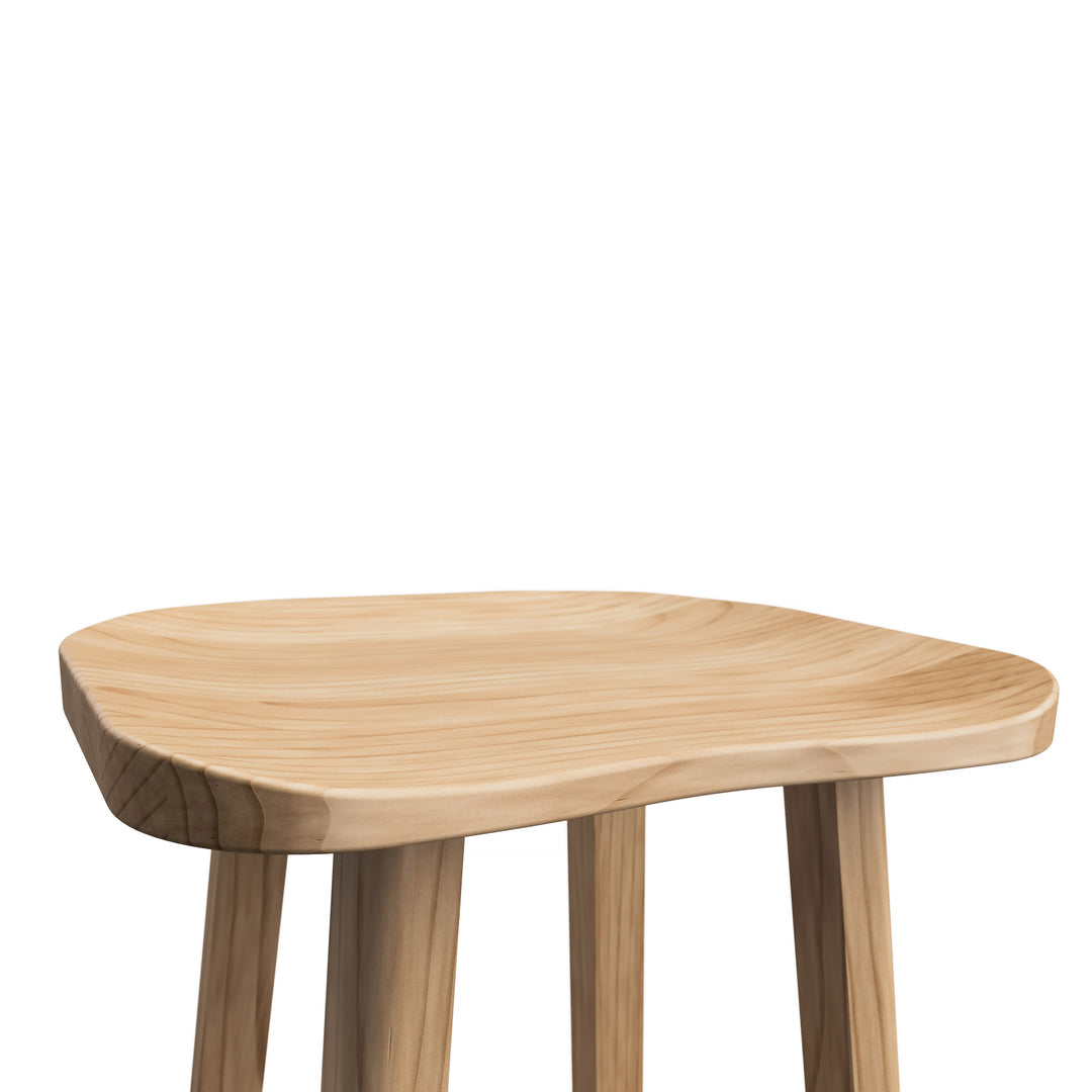 Flat Stool Seat 3D Model