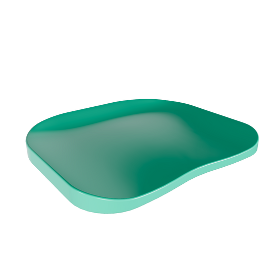 Flat Stool Seat 3D Model