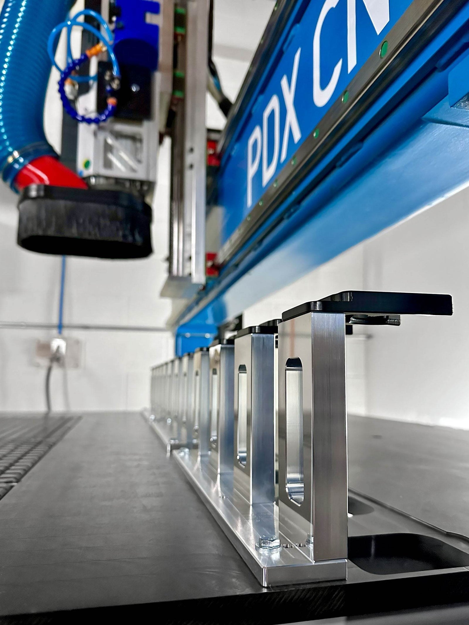 Modular ATC Pedestals on ShopSabre CNC router