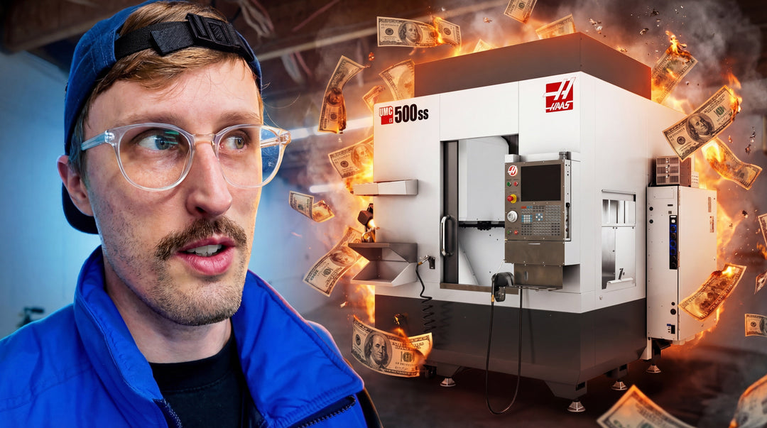 How much does a Haas UMC 500 5-axis CNC machine really cost?