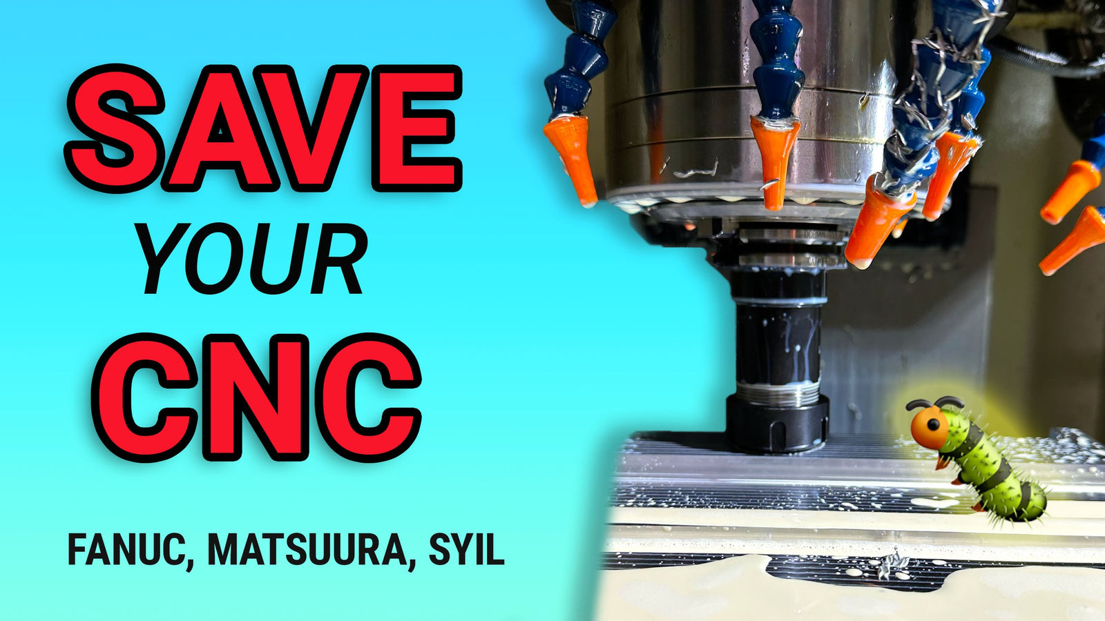 Save your Fanuc or Matsuura CNC from Crashing