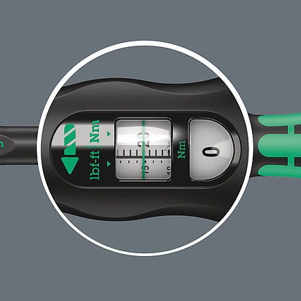 Wera Click-Torque A5 Torque Wrench, 2.5-25 Nm, 1/4" drive