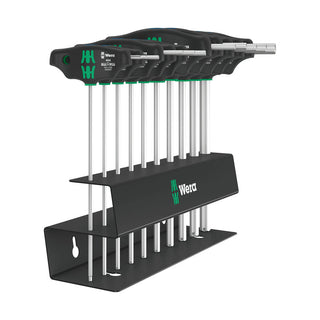 454/10 HF Imperial Screwdriver Set, T-handle Hex-Plus Screwdrivers w/Holding Function, 10pcs