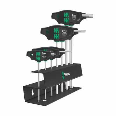 454/7 HF Screwdriver Set, T-handle Hex-Plus Screwdrivers w/Holding Function, 7pcs