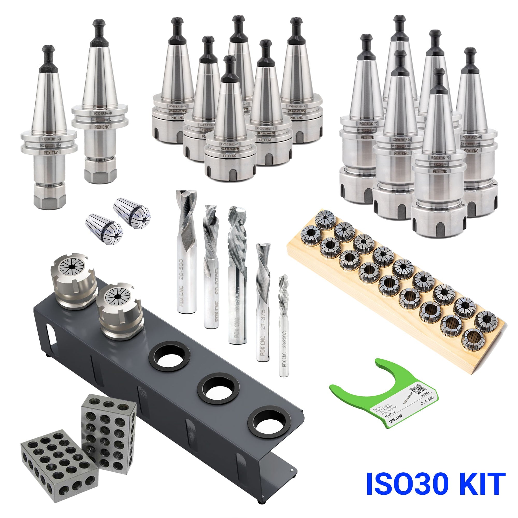 CNC Router ISO30 Start-up Kit - 66pc – PDX CNC