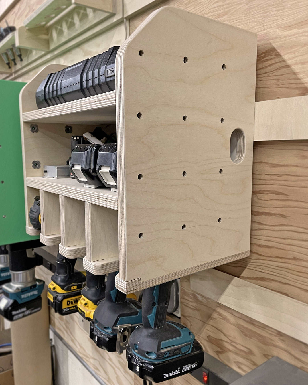 Cordless Power Tool Holder CNC Files