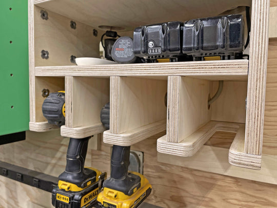 Cordless Power Tool Holder CNC Files