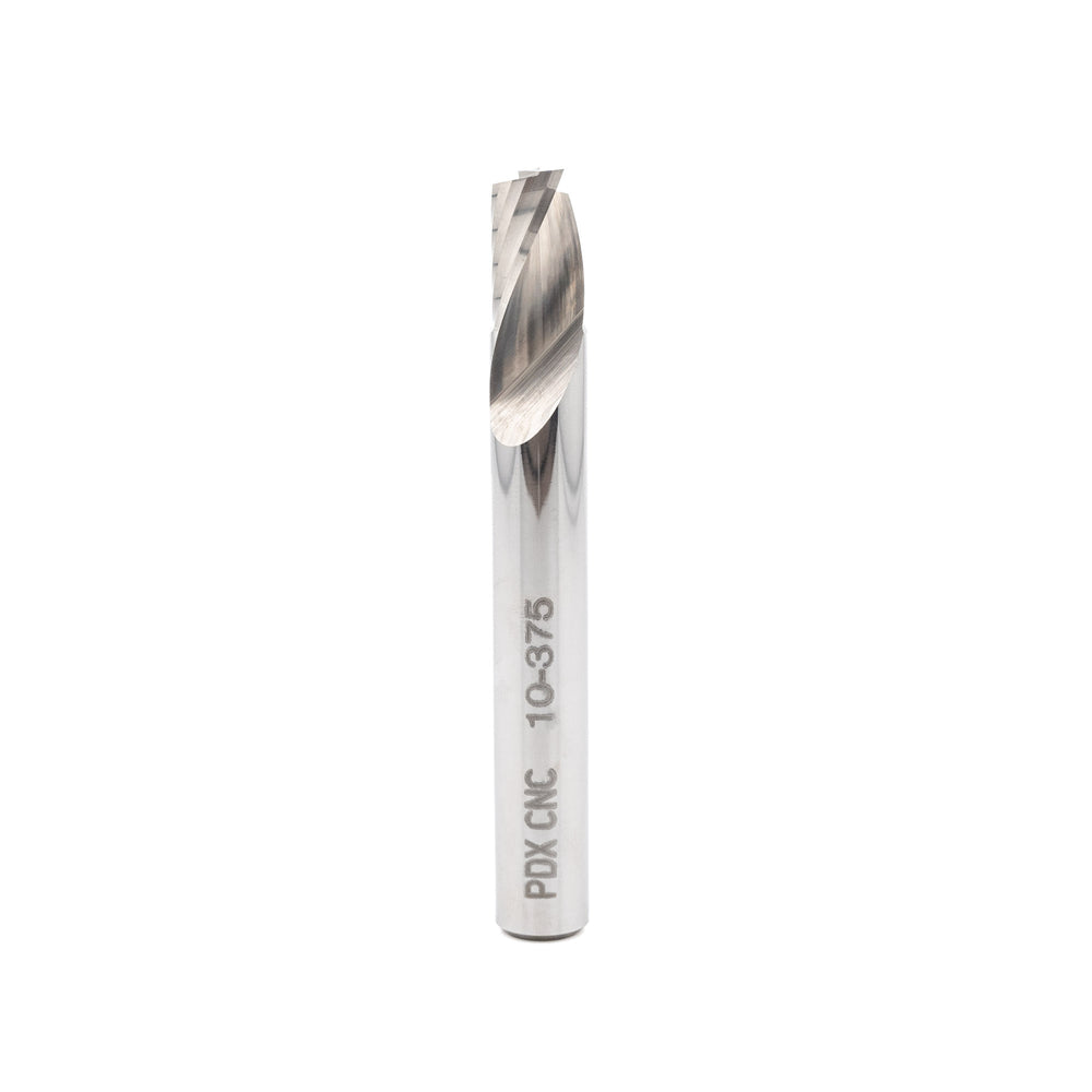 10-375 – 3/8 x 5/8" - 'O' Flute Spiral Carbide End Mill for Aluminum / Plastics