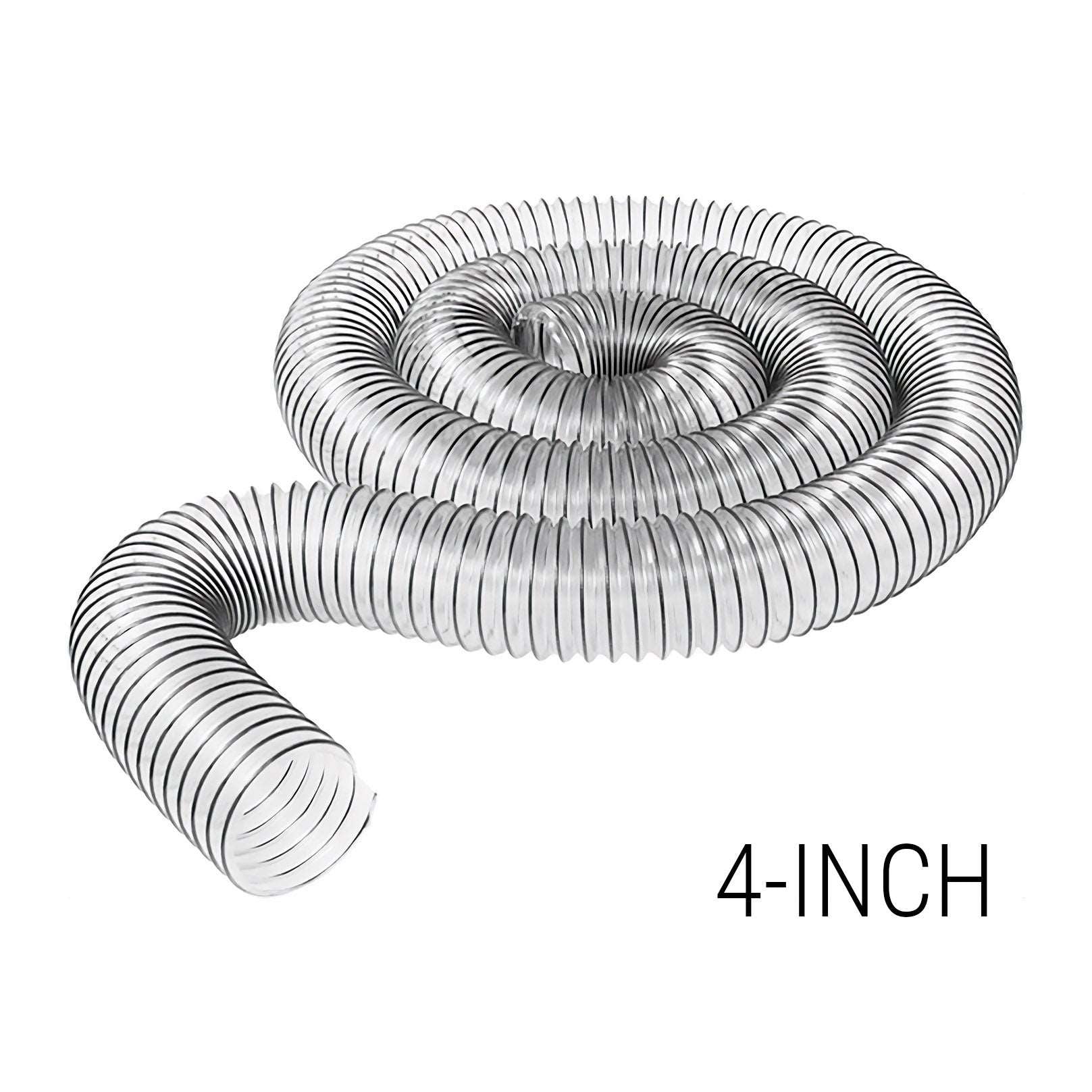 4-inch x 10-ft Flexible Dust Collection Hose