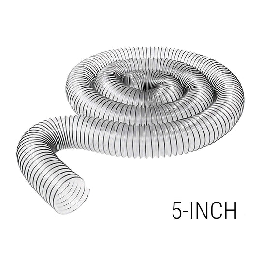 5-inch x 10-ft Flexible Dust Collection Hose