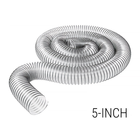 5-inch x 10-ft Flexible Dust Collection Hose