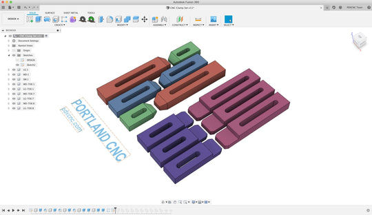 CNC Clamps - CNC Files