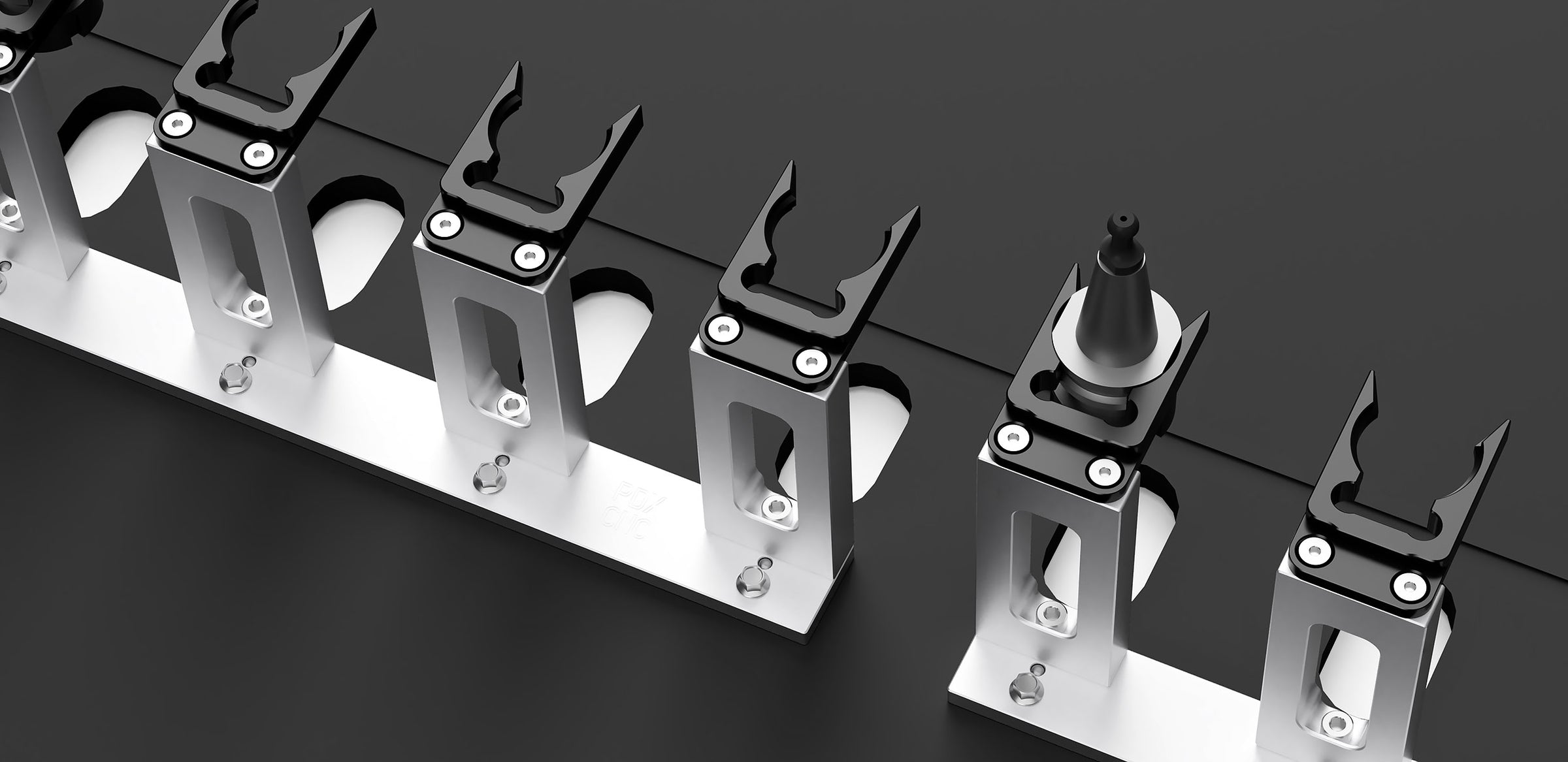 ISO30 ATC Pedestal Risers for CNC Routers, ShopSabre, Multicam, AXYZ, Avid ES915 ES919 spindles