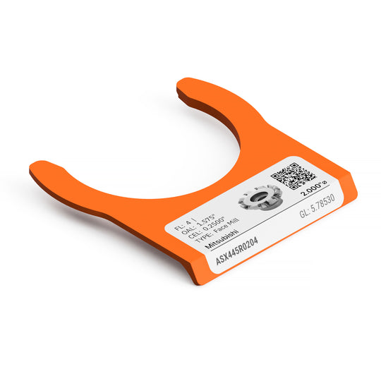 CAT40/HSK63 Tool Tags - Edgeview
