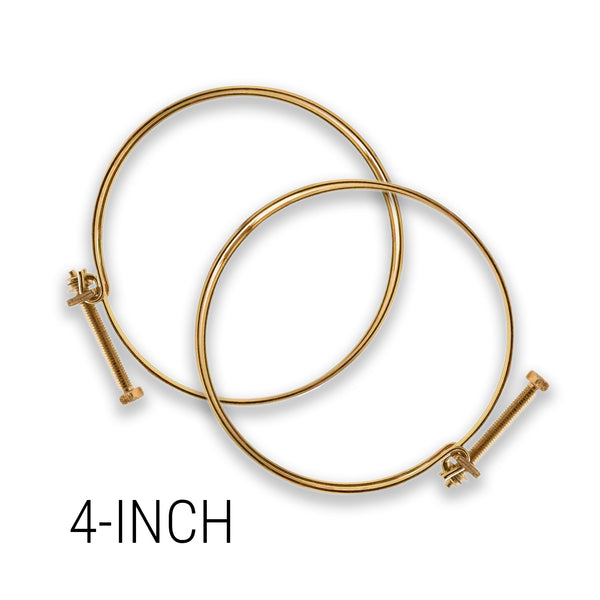 4-inch Wire Clamp for Flex Duct (Pair)