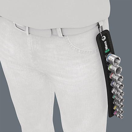 Belt 4 Zyklop 3/8" Drive Socket Set - Metric, 9pc