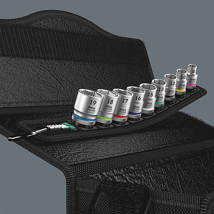 Belt 4 Zyklop 3/8" Drive Socket Set - Metric, 9pc